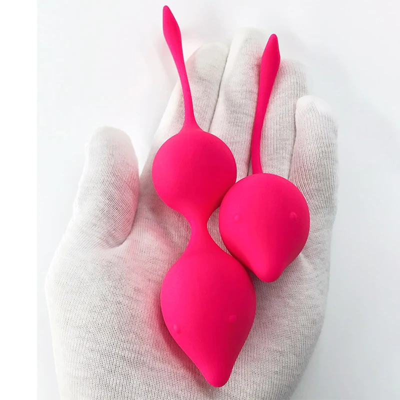 Человек НУО силиконовый шарик Кегеля мяч Вибратор влагалище затянуть тренажер