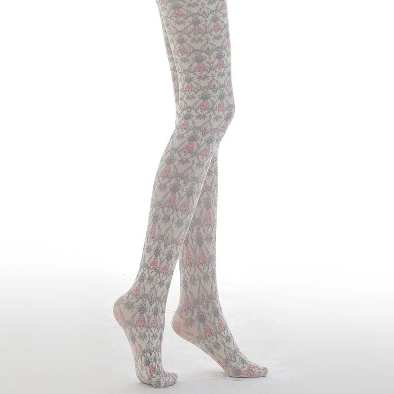 

Колготки с ретро-принтом, осенние женские, оптовая и Прямая поставка