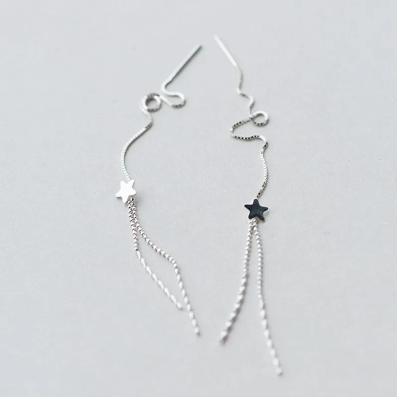 Женские длинные серьги-кисточки из серебра 925 пробы | Украшения и аксессуары