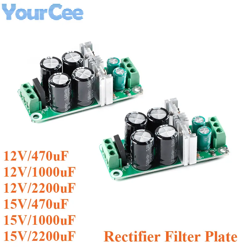 Плата фильтра двойной мощности модуль усилителя плата положительного и