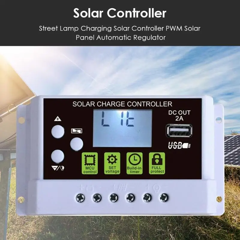 Солнечная панель регулятор батареи с функцией памяти данных интеллектуальной