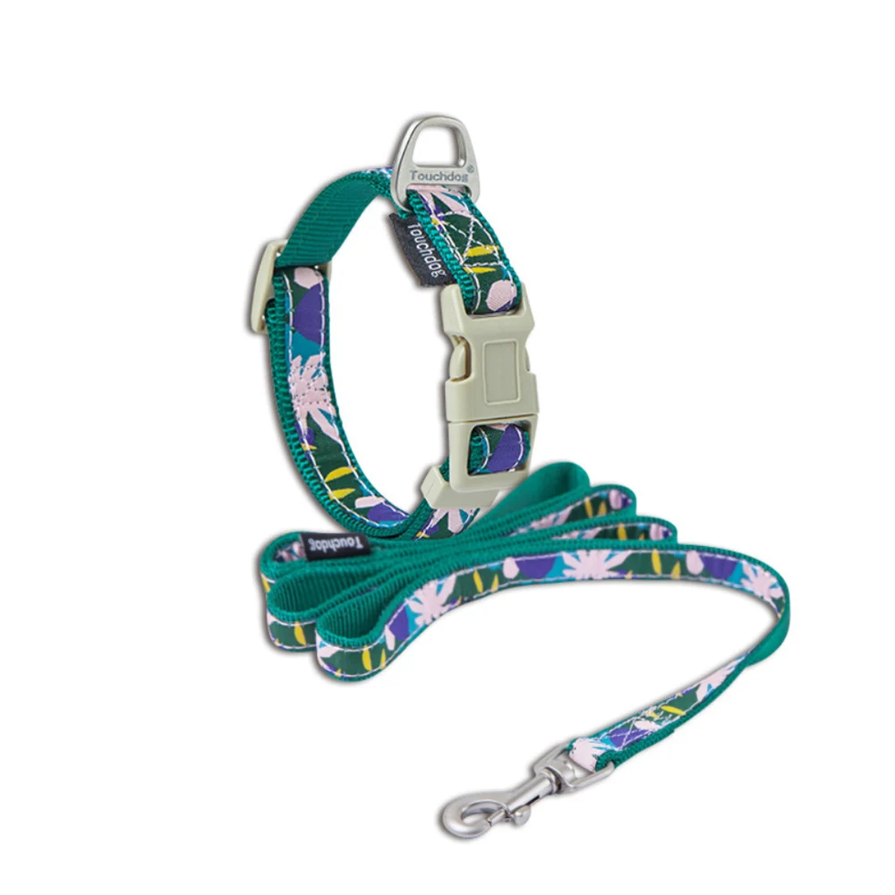 Поводок для собак ошейник с принтом поводок ходьбы тяги милый дизайн воротника