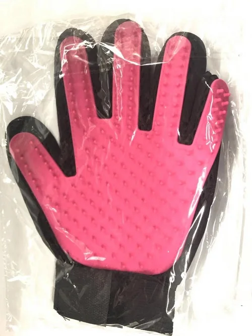 Pink left Перчатки "Кошка" s перчатка для домашних животных уход за кошкой уход за собаками волосы для кошек щетка гребень перчатка для домашних животных Чистка для собак массажные перчатки "Кошка" для животных - Цвет: Pink left