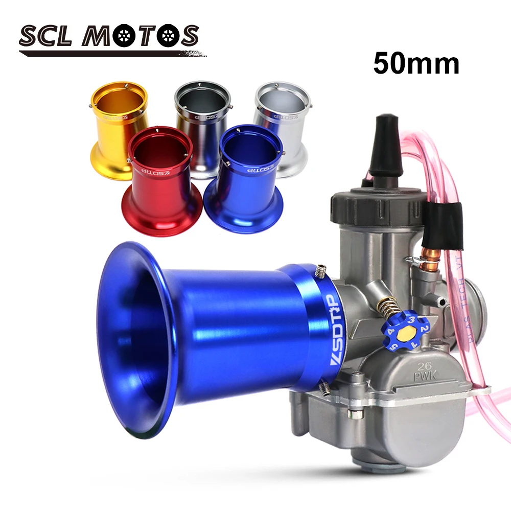 Модифицированный карбюратор SCL Moto 50 мм воздушный фильтр для мотоцикла длинная