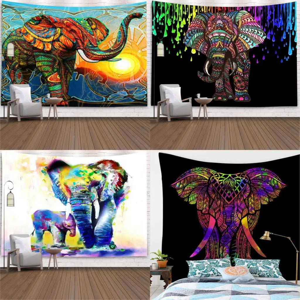 В богемном стиле МАНДАЛА ГОБЕЛЕН настенный Love You To гобелен из ткани с