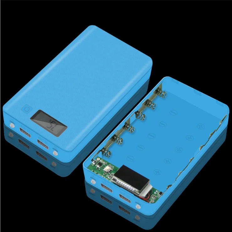 USB Power Bank Charger Case DIY Pack 6X 18650 Battery for Mobile Phone with torch | Мобильные телефоны и аксессуары