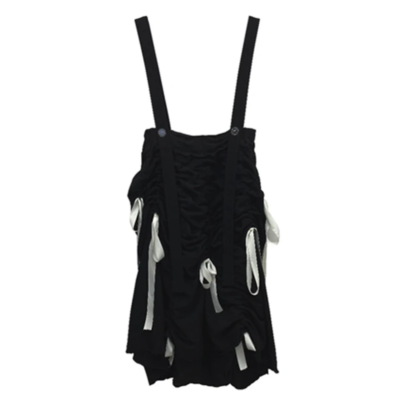 

XITAO Strapless Dress Fashion New Women Patchwork 2021 Summer Off Shoulder Pleated Small Fresh Casual Style Dress WLD6431