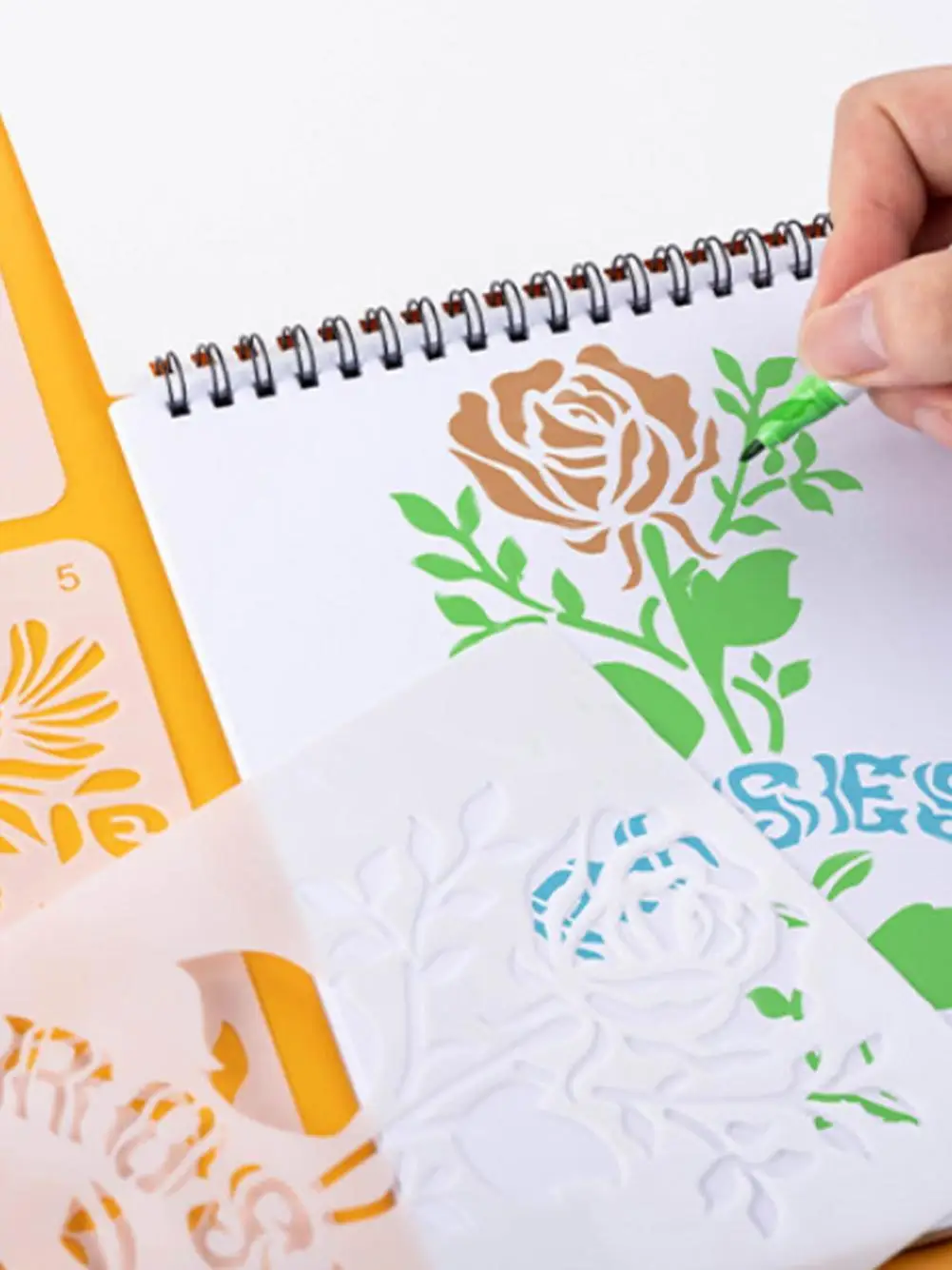 

Animal Painting Template Kids Scratch Painting Stencils Painting Supplies DIY Painting Hollow Template Hollow Ruler Colorin E7Z7