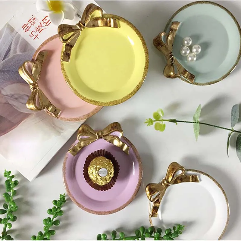 NIS Ретро лоток для хранения смолы креативный конфетный цвет Ювелирное Украшение