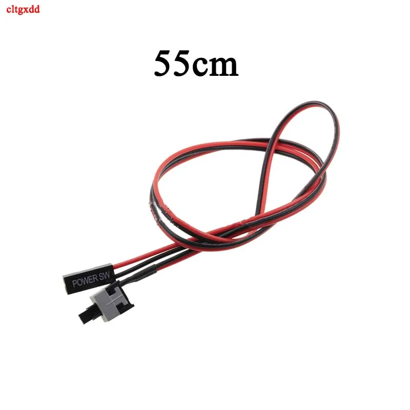 Cltgxdd 1 шт. 55 см чехол для настольного компьютера ПК кабель питания SW переключатель