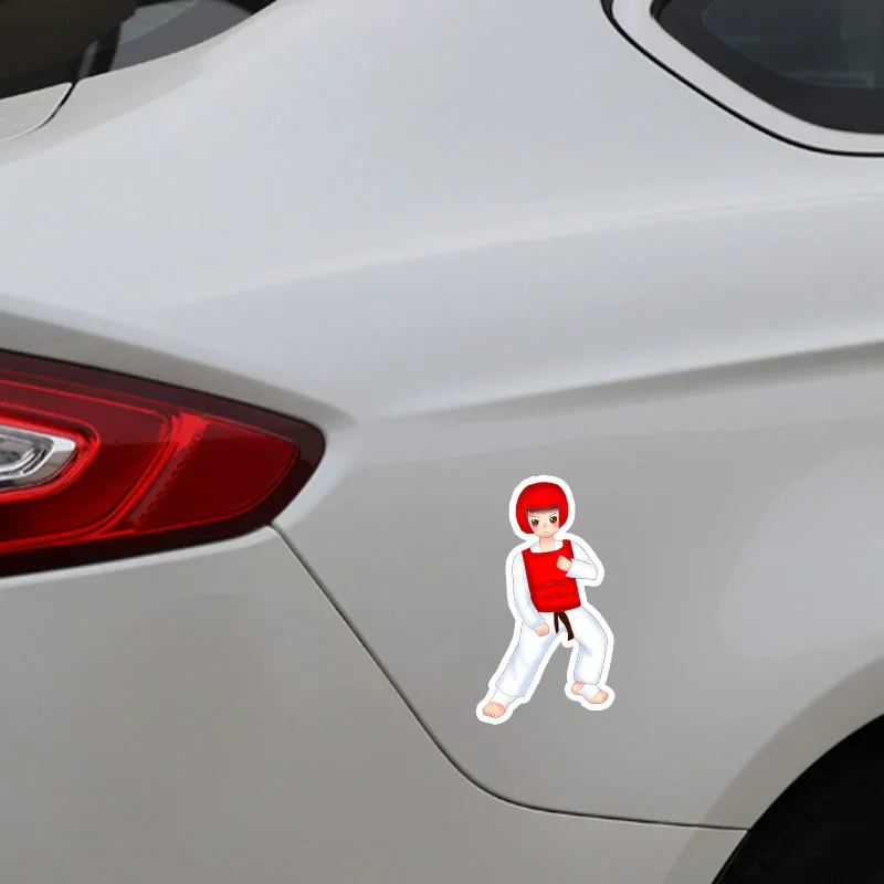 EBdecal интересные девушки тхэквондо для Авто/бампер/окно/настенные наклейки DIY