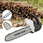 M10M14 угловая шлифовальная машина для электрической цепной пилы 11,5 дюйма адаптер преобразователь кронштейн для угловой шлифовальной машины деревообрабатывающая резка DIY