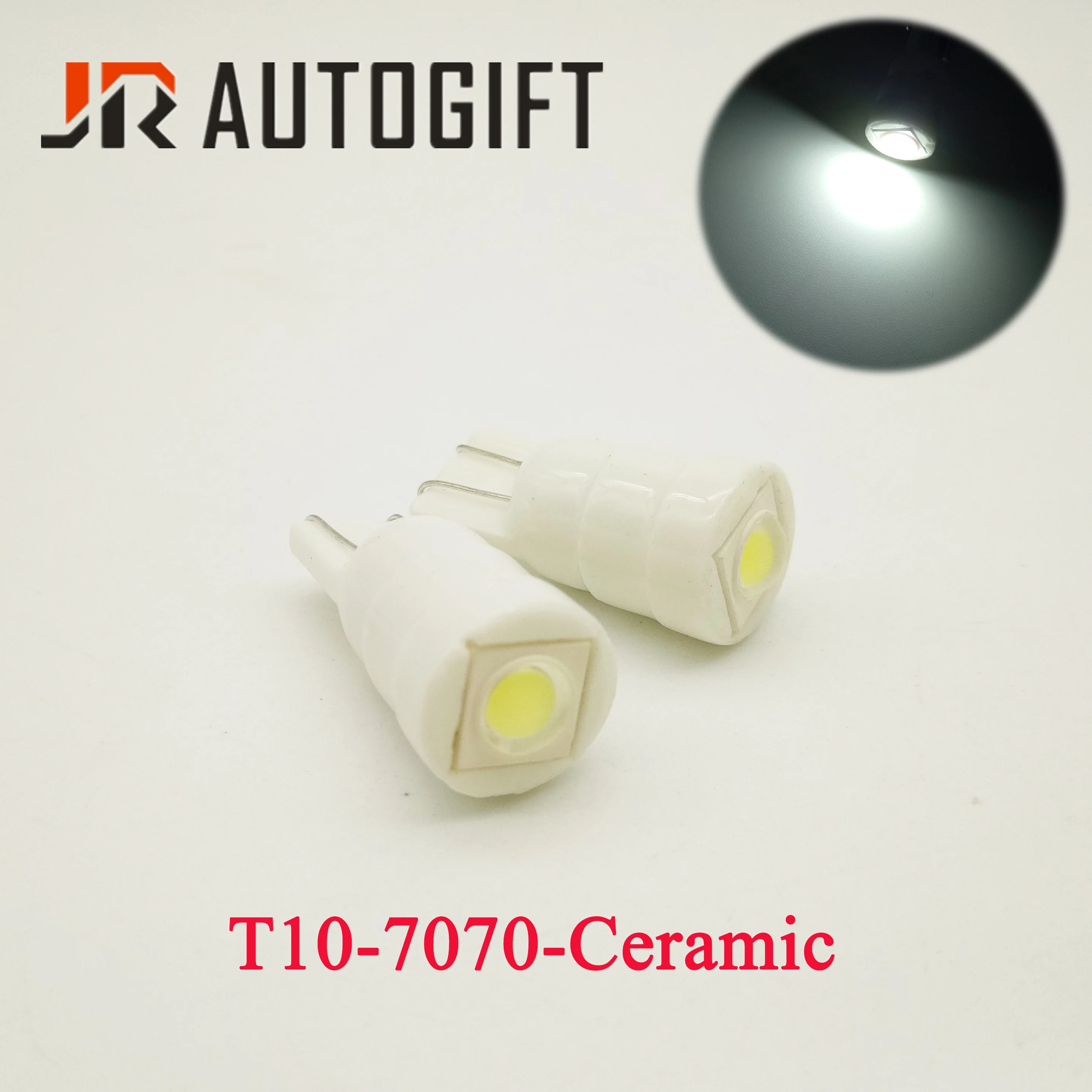 50 шт. новинка термопрочная керамическая лампа T10 7070 1 SMD 194 W5W с клиновидным цоколем