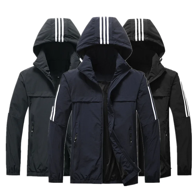 

Мужская ветрозащитная куртка с капюшоном, дышащая ветрозащитная куртка для активного отдыха, кемпинга, походов, восхождения, путешествий, о...