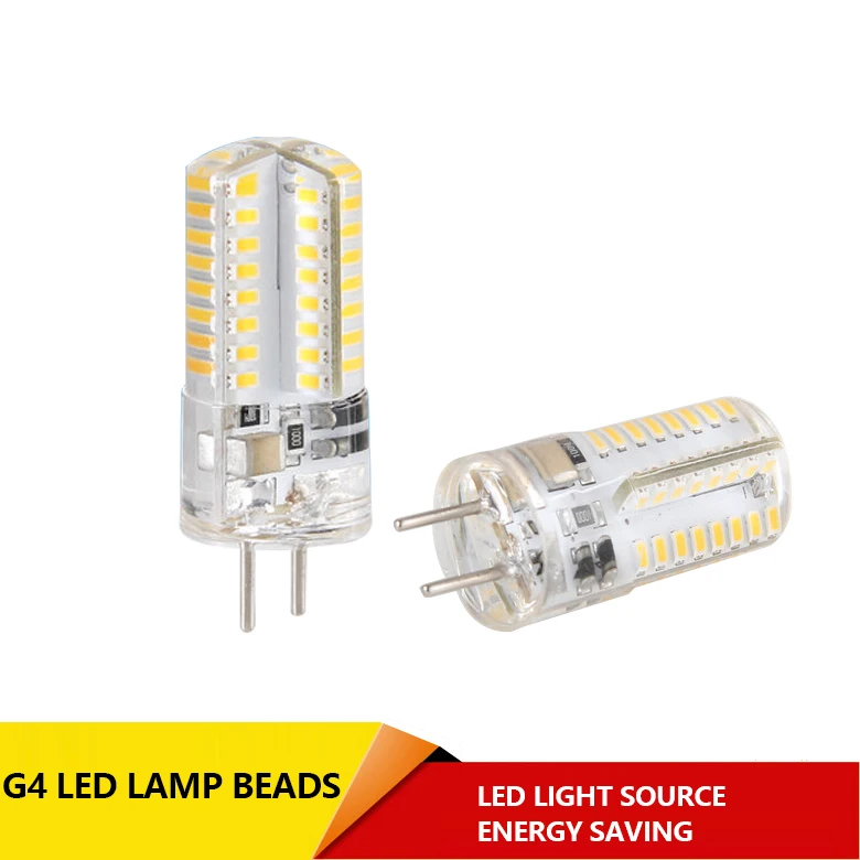 Мини G4 светодиодный лампе 3014 Светодиодный лампа 3 Вт 5 AC/DC 12V AC220V SMD Сезон лето Licht 360