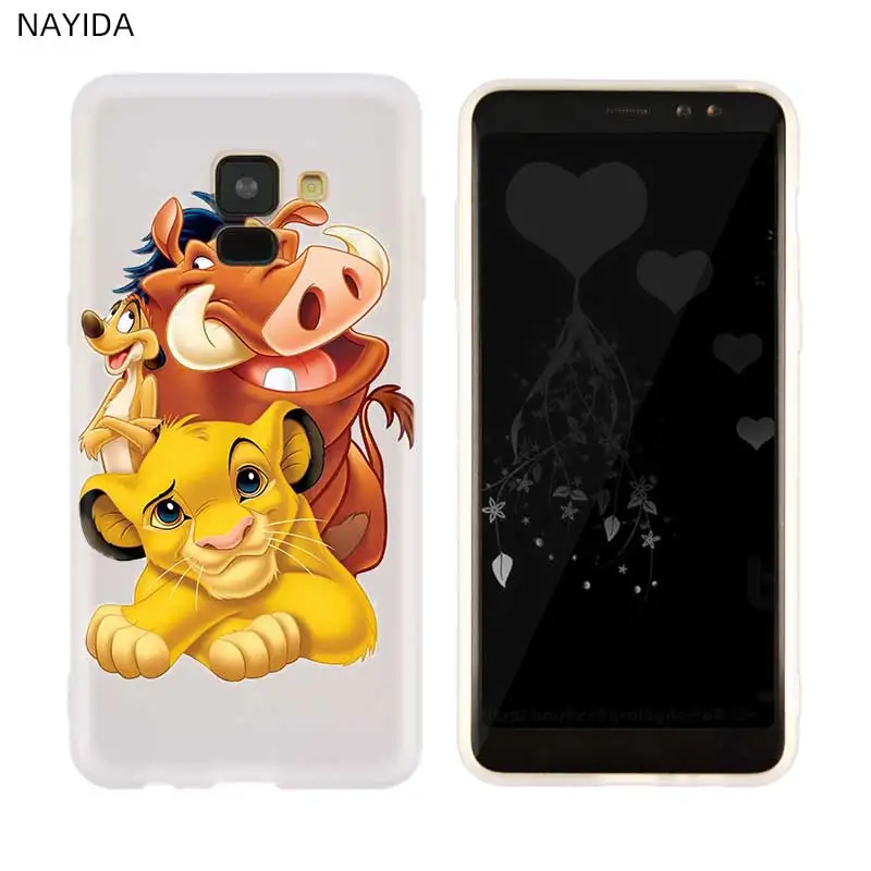 photo is 3D mode 7 Крышка чехол для телефона для samsung Galaxy A10 A30 A40 A50 A60 A70 A80 A90 A6 A8 A9 A7 A5 плюс с героями из мультфильмов; с изображением короля льва - Цвет: photo is 3D mode 7