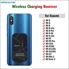 Nillkin Qi беспроводной зарядный приемник для Xiaomi Mi 5 6 8 9 SE 9T 10T Pro Lite 5G Mi A1 A2 A3 Type-C адаптер USBC коннектор