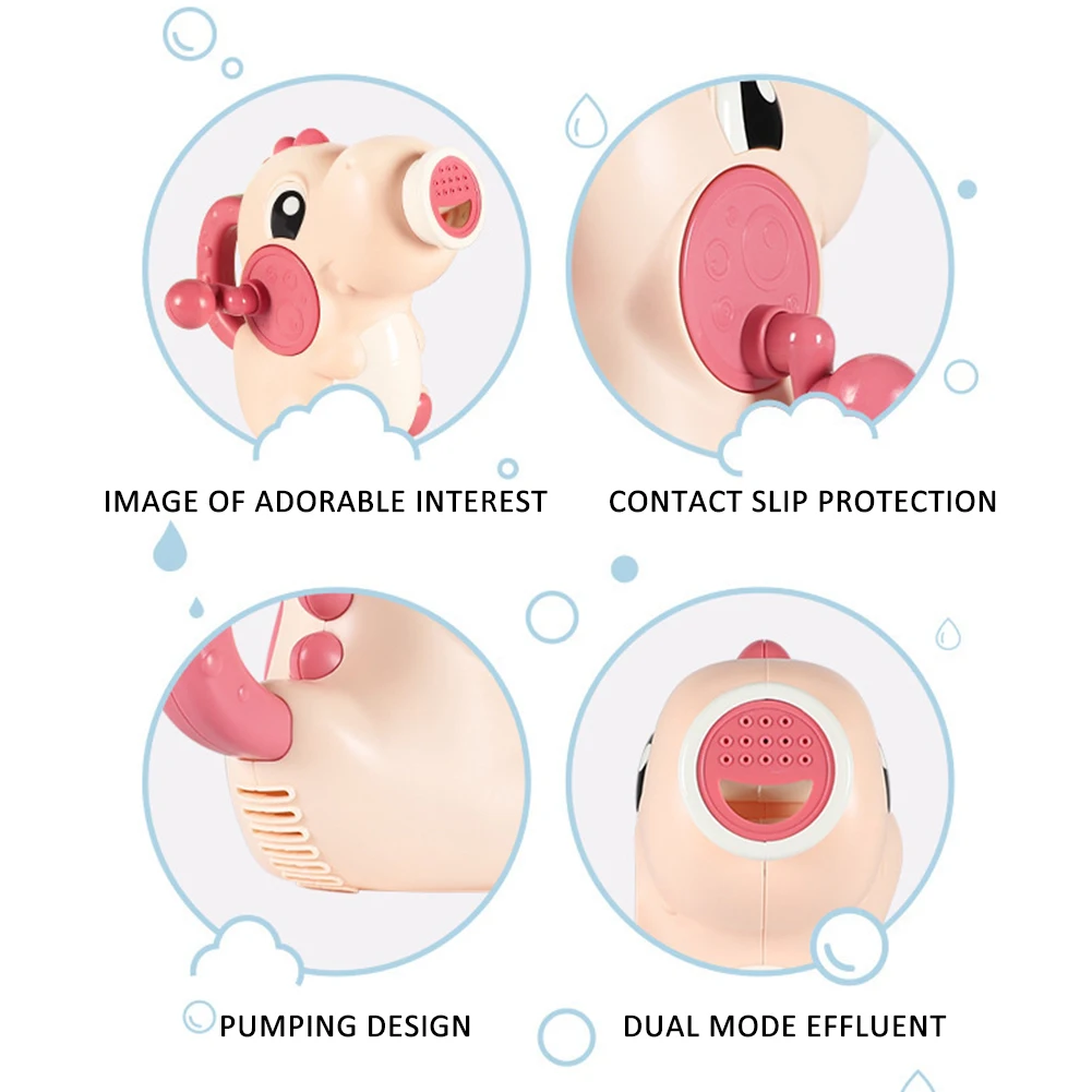 

Kids Bath Toys Cute Cartoon Manual Dinosaur Shower Water Spray Sprinkler