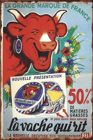 Декоративные цветы/корова собака животное жестяной знак винтажный диск табличка