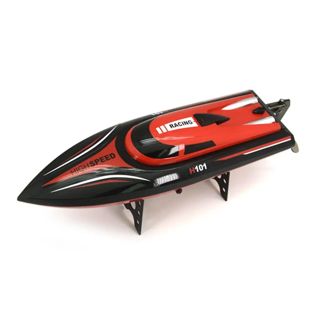 H101 RC лодка 28 км/ч Высокая Скорость электрическая гидроцикл Авто листать детские