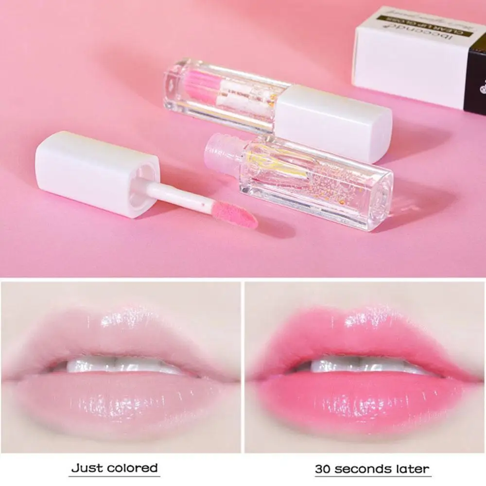 3D супер объемный Блестящий Блеск для губ покрытие Увлажняющий блеск усилитель