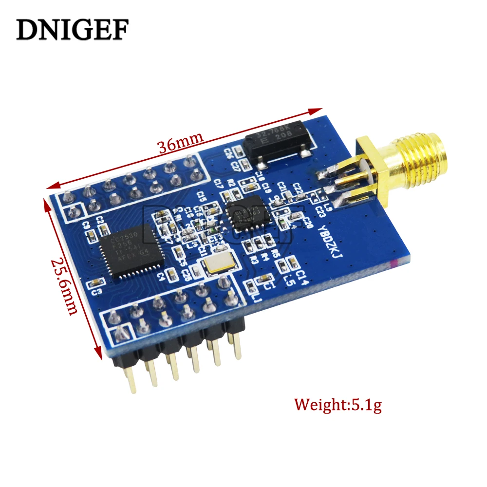 DNIGEF ZigBee Преобразование Последовательный порт TTL Uart беспроводной PA Модуль CC2530 +