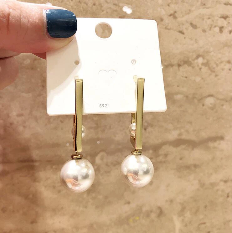 

Wholesale Fine Jewelry Factory pearl earrings ear beauty s925 needle stud fashion jewelry eardrop sets earring women acessories