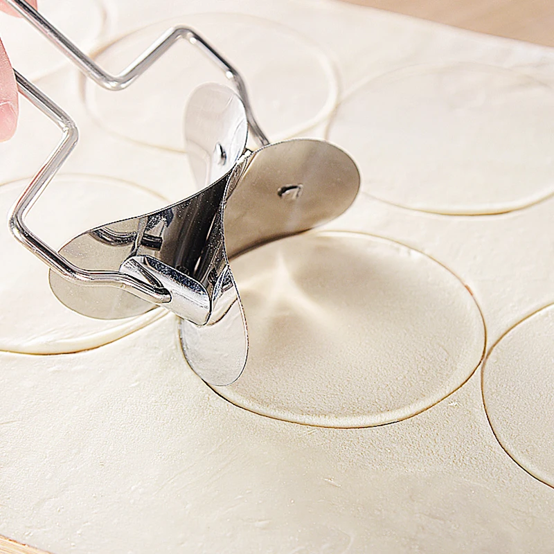 Пресс-форма для обертки пельменей из нержавеющей стали круглая роликовая машина