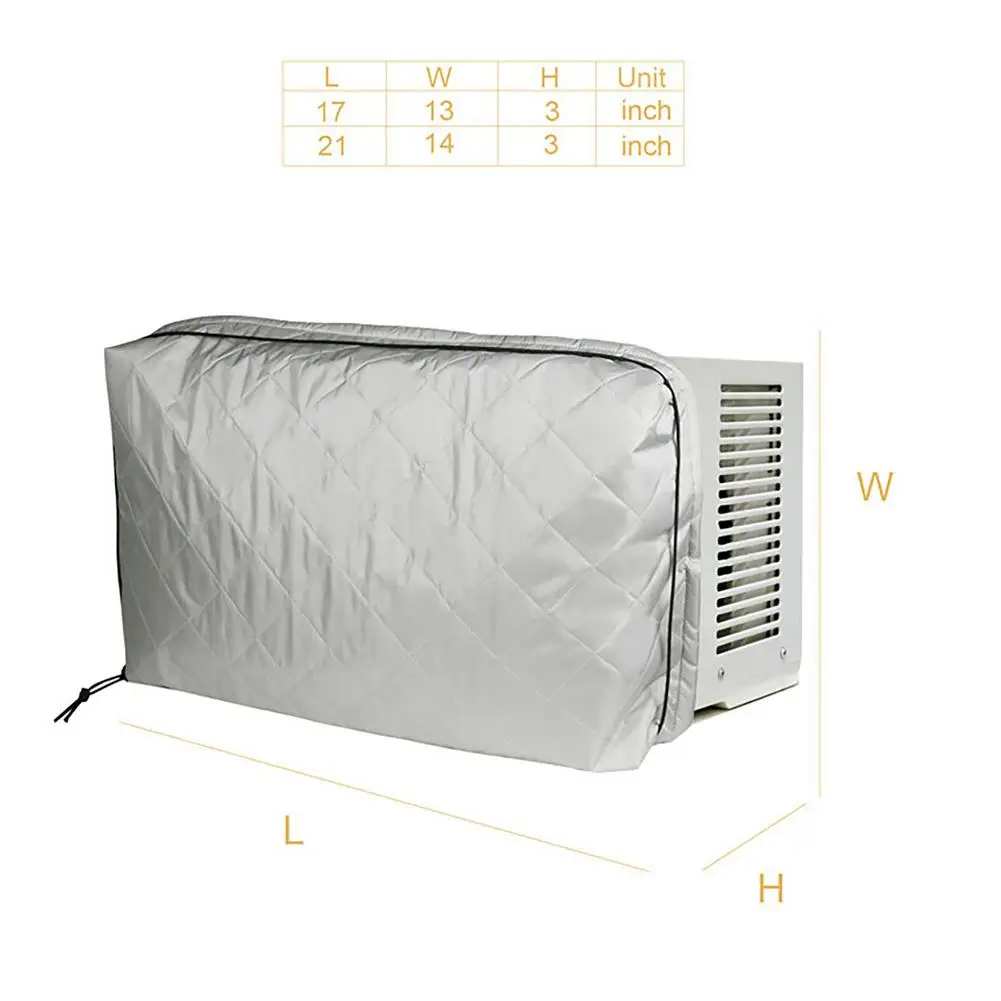 

Household Air Conditioner Cover Waterproof Dust Air Conditioner Cover Conditioner Sleeve Home Decor