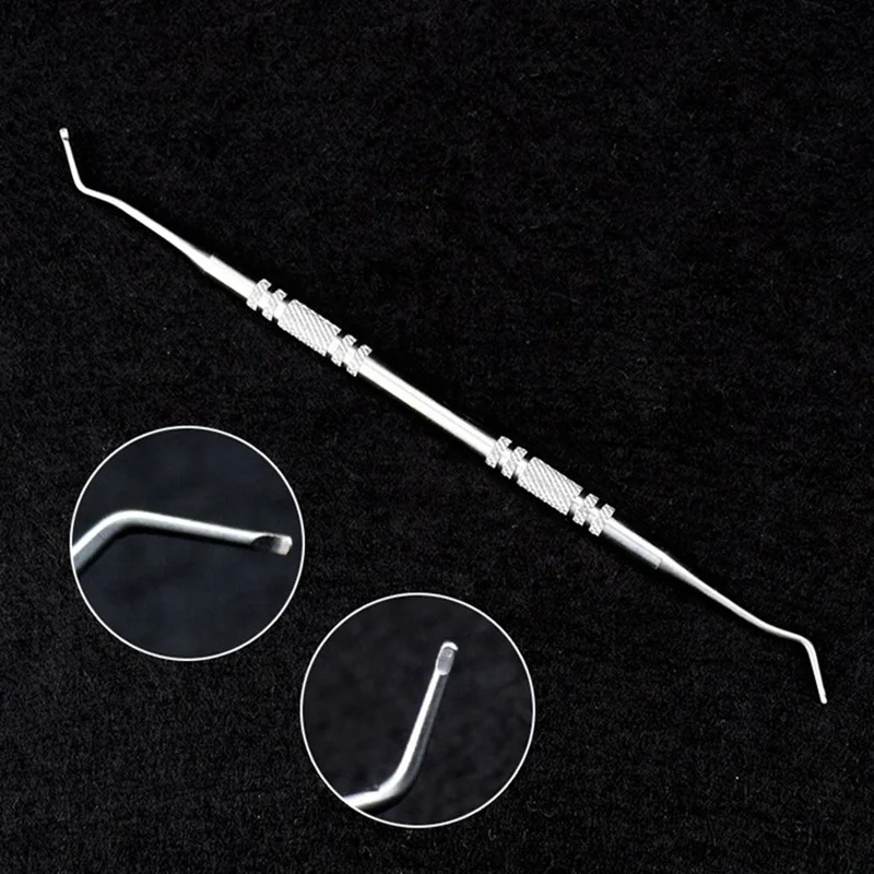 1 шт. Двусторонняя ногти для ног &quotфранцзуский маникюр&quot чистой вросших ногтей