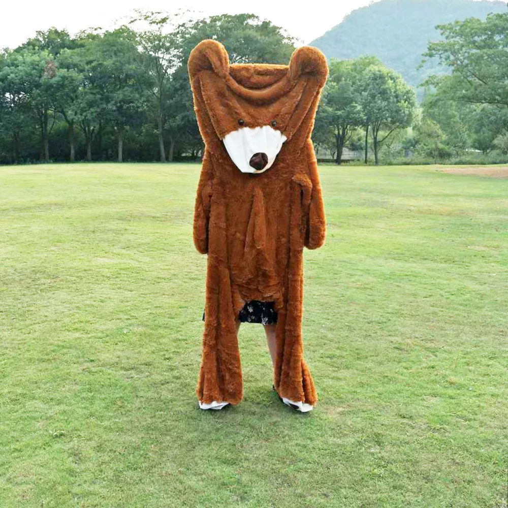 

100-260 Teddy Bear Plush Giant Plush Toy Doll No Cotton Only Jacket Skin Without Filling