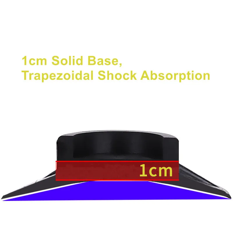 Накладки для стиральной машины 4 шт. Нескользящие черные противоударные