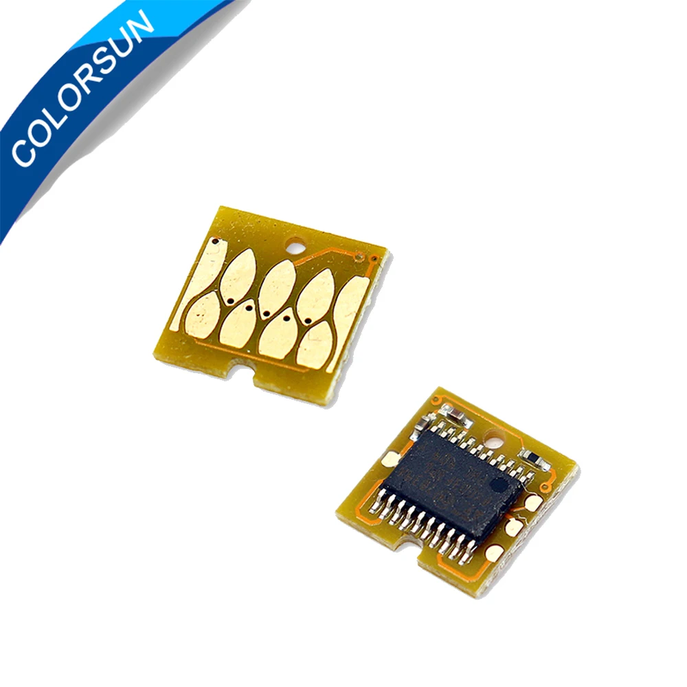 10 шт. чипы для резервуара Epson Surecolor T3280 T5280 T7280 T3080 T5080 T7080 F6000 F6070 F7070 | Компьютеры и