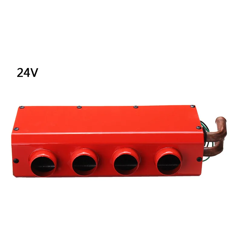 Переносной обогревателя автомобиля 12 V/24 V низшее Шум ветровое стекло окна вождения Demister для RV жилого автофургона прицеп грузовика лодки - Название цвета: 24V