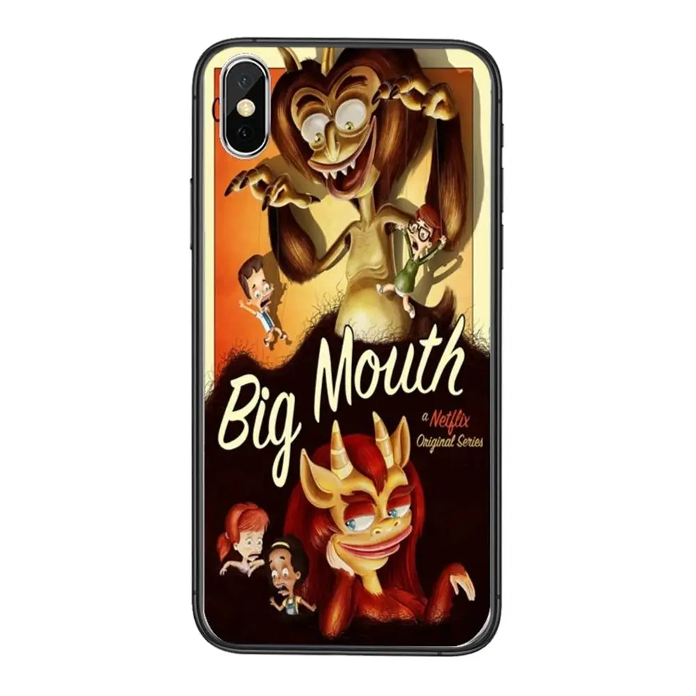 Регулируемая цена черный корпус трендовые Hoesjes Big Mouth Для Galaxy Note 20 10 9 8 Lite Pro Ultra M51 M31