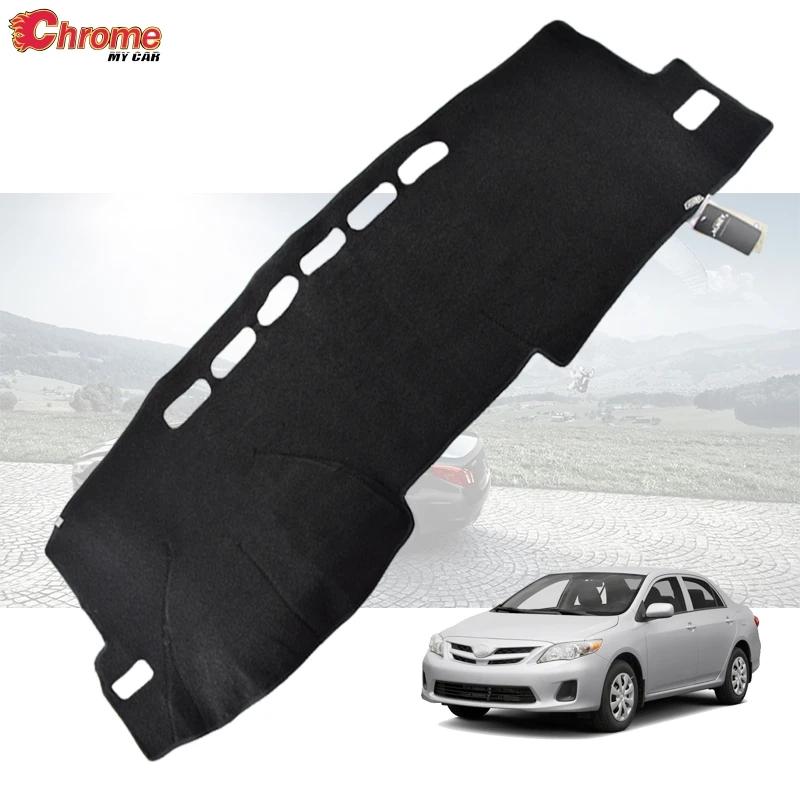 XUKEY крышка приборной панели автомобиля Dash коврик Dashmat для Toyota Corolla E140/E150 2006 2007 2008 2009