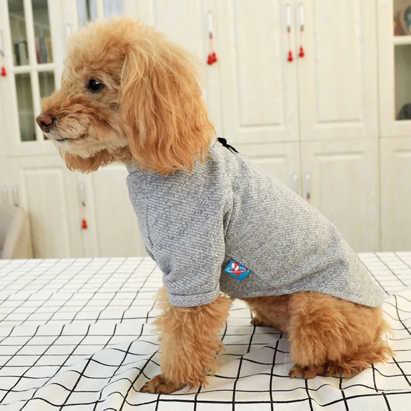 

Женская зимняя теплая мягкая удобная одежда для собак с бантом для больших собак, жилет для французского бульдога, товары для домашних живо...