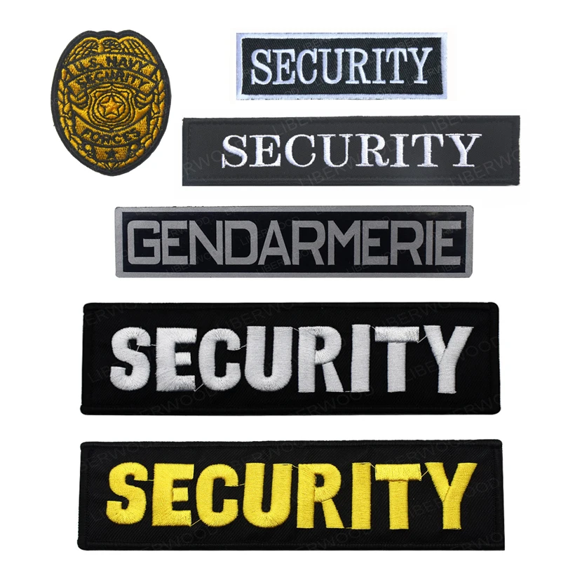 Безопасности Крючок для вышивания петля эмблема DIY патчи одежды Бесплатная