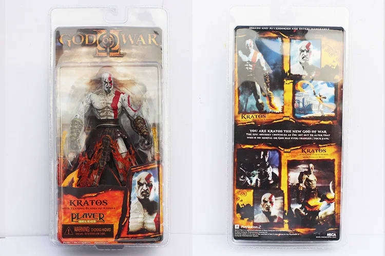 

1piece 7 inch NECA GOD WAR Kratos Flame version retail