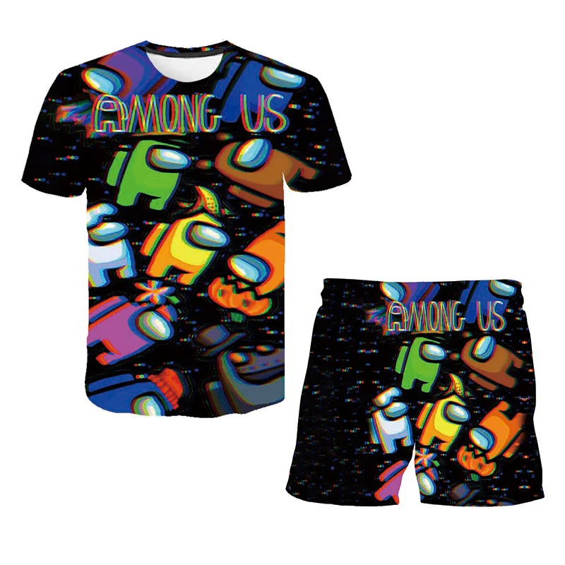 

Among Us Children Boys3D Printed Short-Sleeved T-shirt Kids Games Best T-shirt Kawaii Girl suit t-shirts Kids Clothes Girls Boys