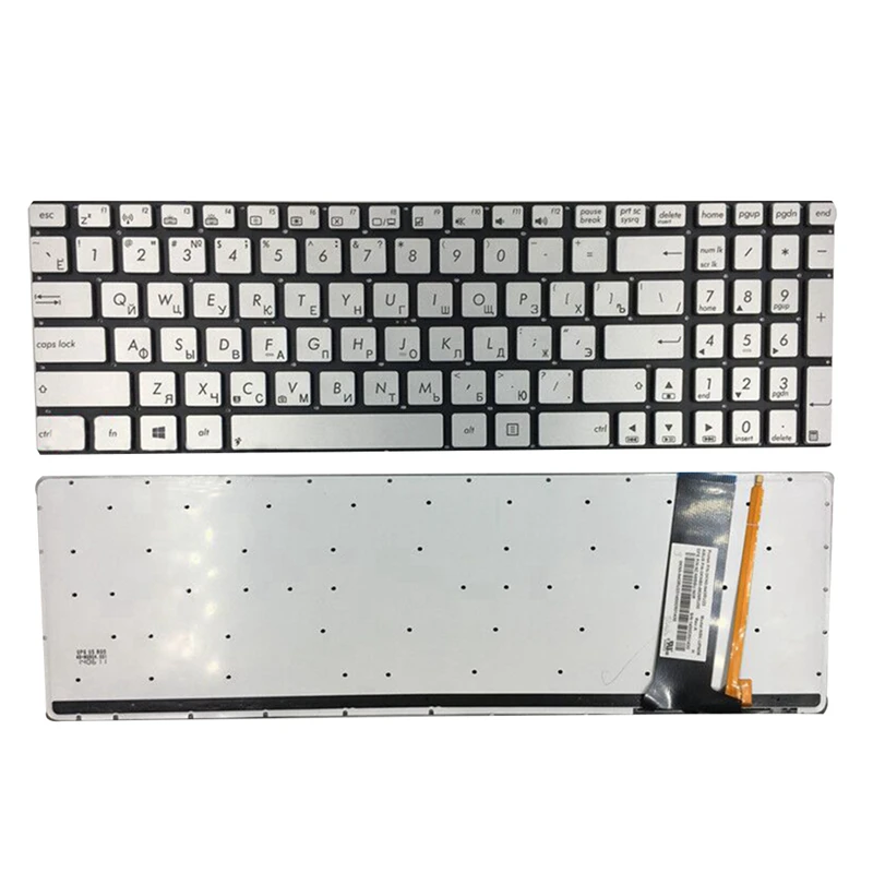 США/RU/JP клавиатура для ноутбука ASUS N56 N56V U500VZ N76 R500V R505 N550 N750 Q550 R501VZ R514JR R701VB с
