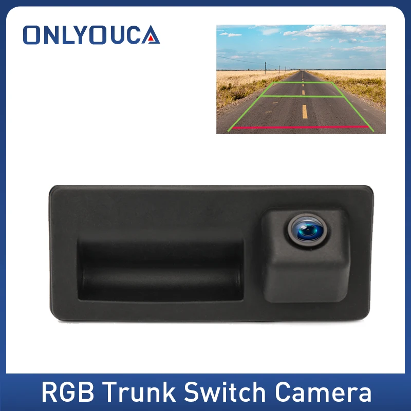 Vehicle RGB Rear View Camera RVC for VW Golf Plus Jetta MK5 MK6 VI Tiguan Passat B7 RNS315 RCD510 RNS510 Original MIB Headunit