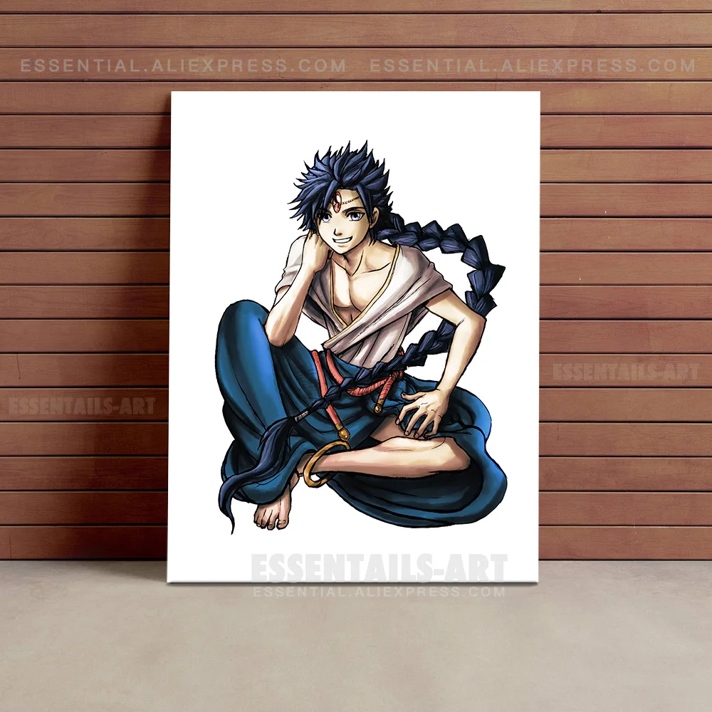 Аниме плакат Aladdin Magi холст настенное искусство живопись Декор картины для