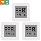 1-3 шт. Xiaomi Mijia Bluetooth-совместимый термометр 2 домашний датчик температуры и влажности, автоматизация здания с ЖК-экраном