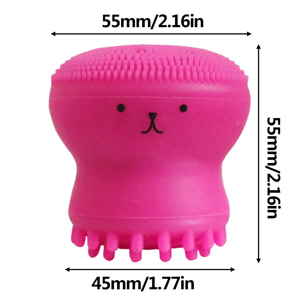 

HOT Silicone Face Cleanser Portable Electric Face Washer Deep Hole Waterproof Soft Brush Facial Cleaner Skin Care Tool