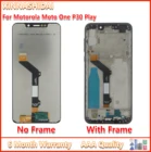 ЖК-дисплей для Motorola Moto One P30 Play XT1941-1, XT1941-3, XT1941-4, сенсорный экран, дигитайзер в сборе, Замена с рамкой