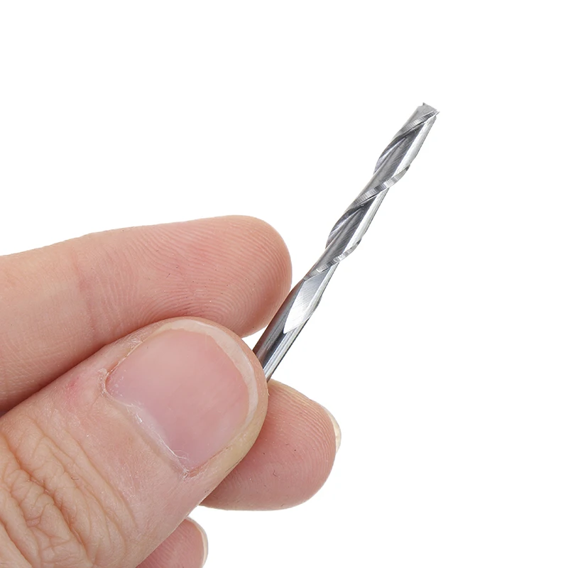 Концевая фреза с 2 канавками диаметр 3 175 мм 10 шт.|woodworking router bits|router bit2 flute |