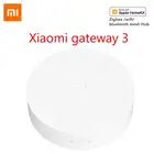 Многорежимный шлюз для умного дома Xiaomi ZigBee 3, 3,0, Wi-Fi, Bluetooth, сетчатый концентратор, приложение Mijia Apple Homekit, Умный домашний концентратор