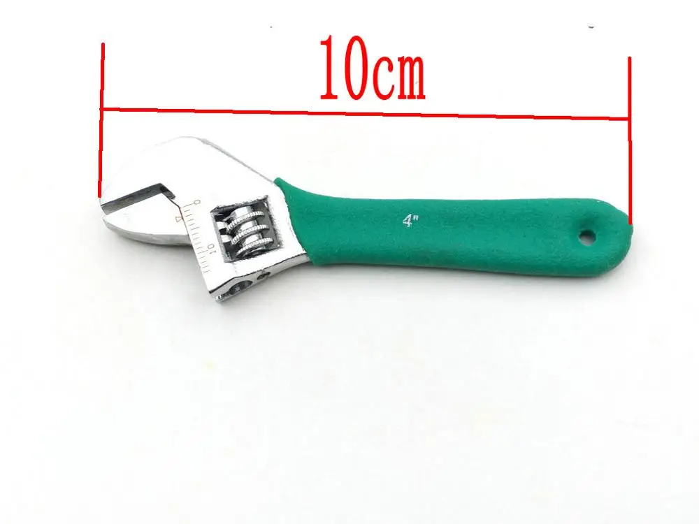 

mini 4 Inch Metal Adjustable Wrenches Hand Tool non-slip Handle