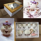 Набор чашка и чайник из мультфильма Красавица и чудовище